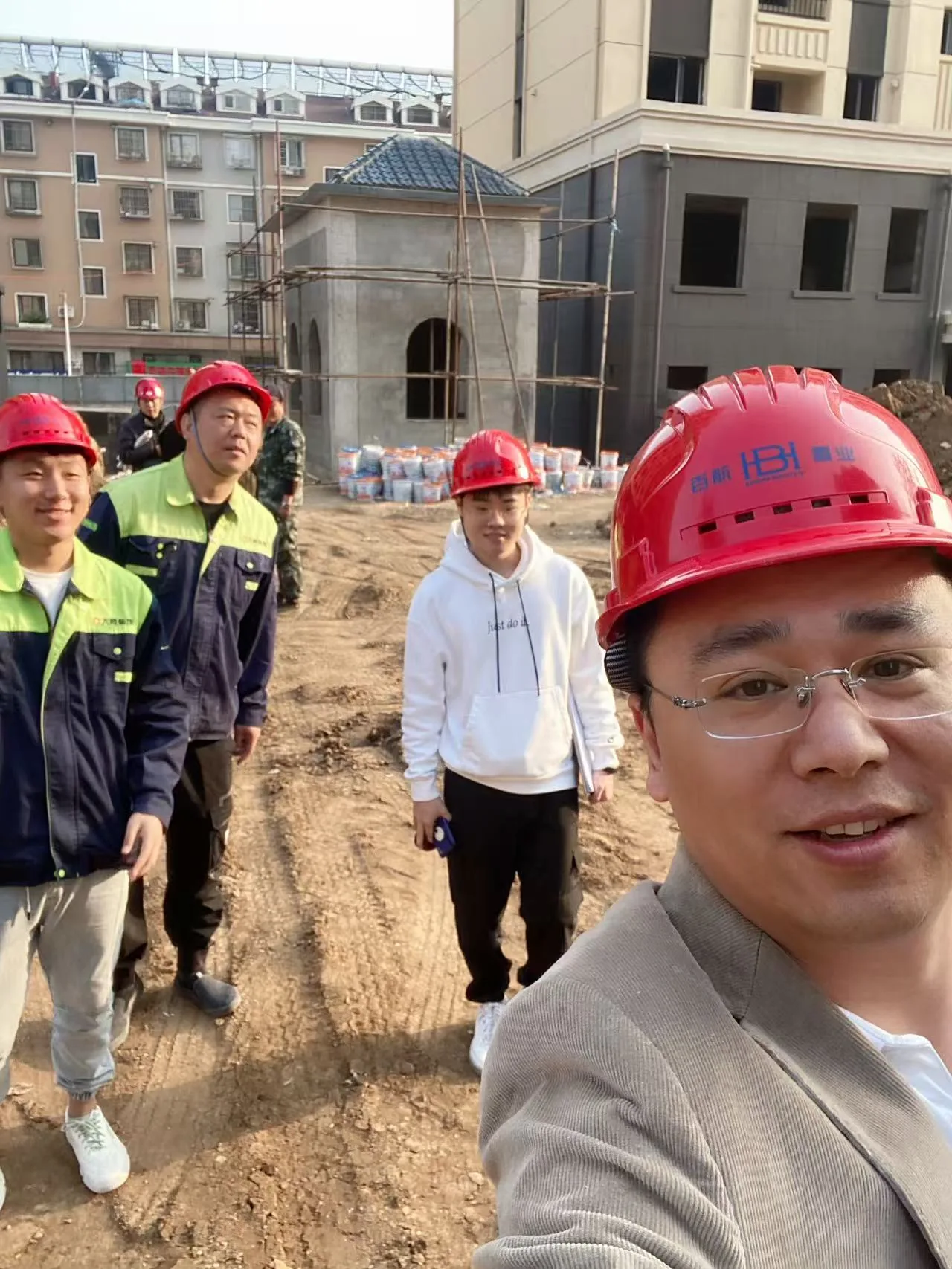 项目现场团队记录
